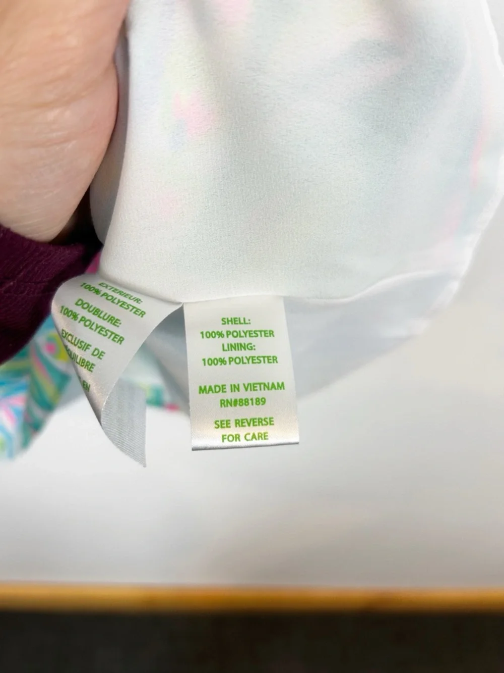 Lilly Pulitzer Lyle Sleeveless Blouse Women's Size Large Blue/Green/Pink - Picture 4 of 6